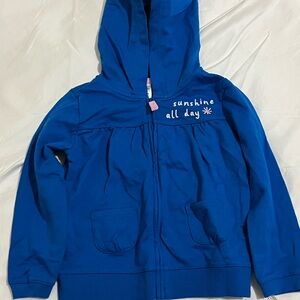 Carter's Blue Hoodie with Sunshine All Day Design Girls Size 24 Months New